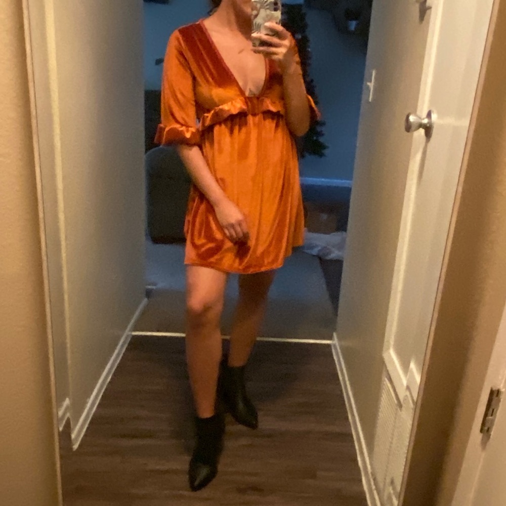 Nasty Gal Velvet Dress